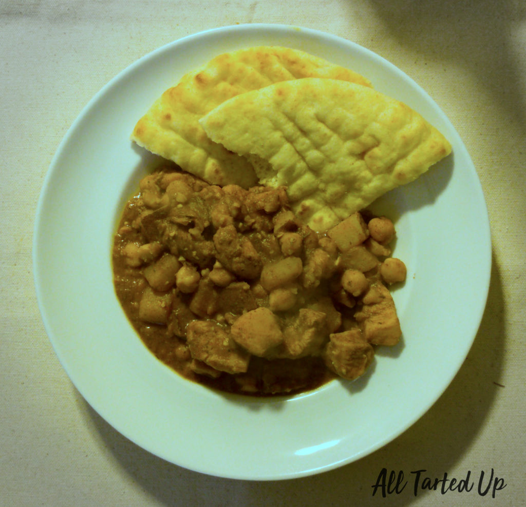 Trinidadian Chicken Roti To Spice Up Your Table All Tarted Up