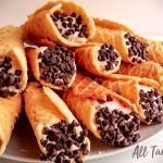 Canolli in pizzelle shells